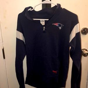 Love Pink N.E Patriots special edition pullover